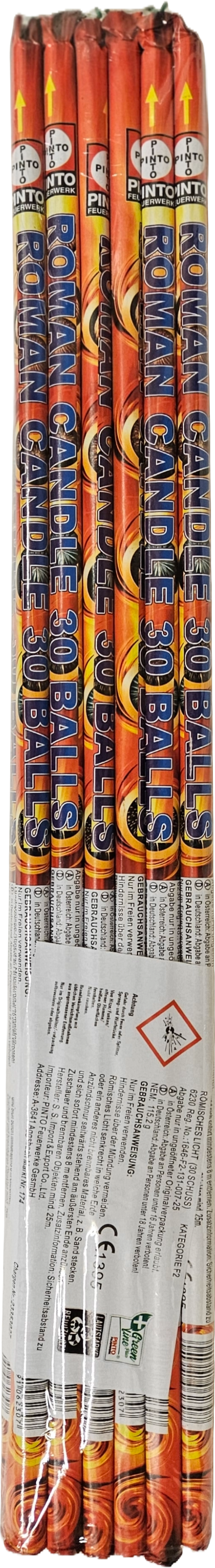 Pinto Römische Lichter 12er 30 Kugel (F2)