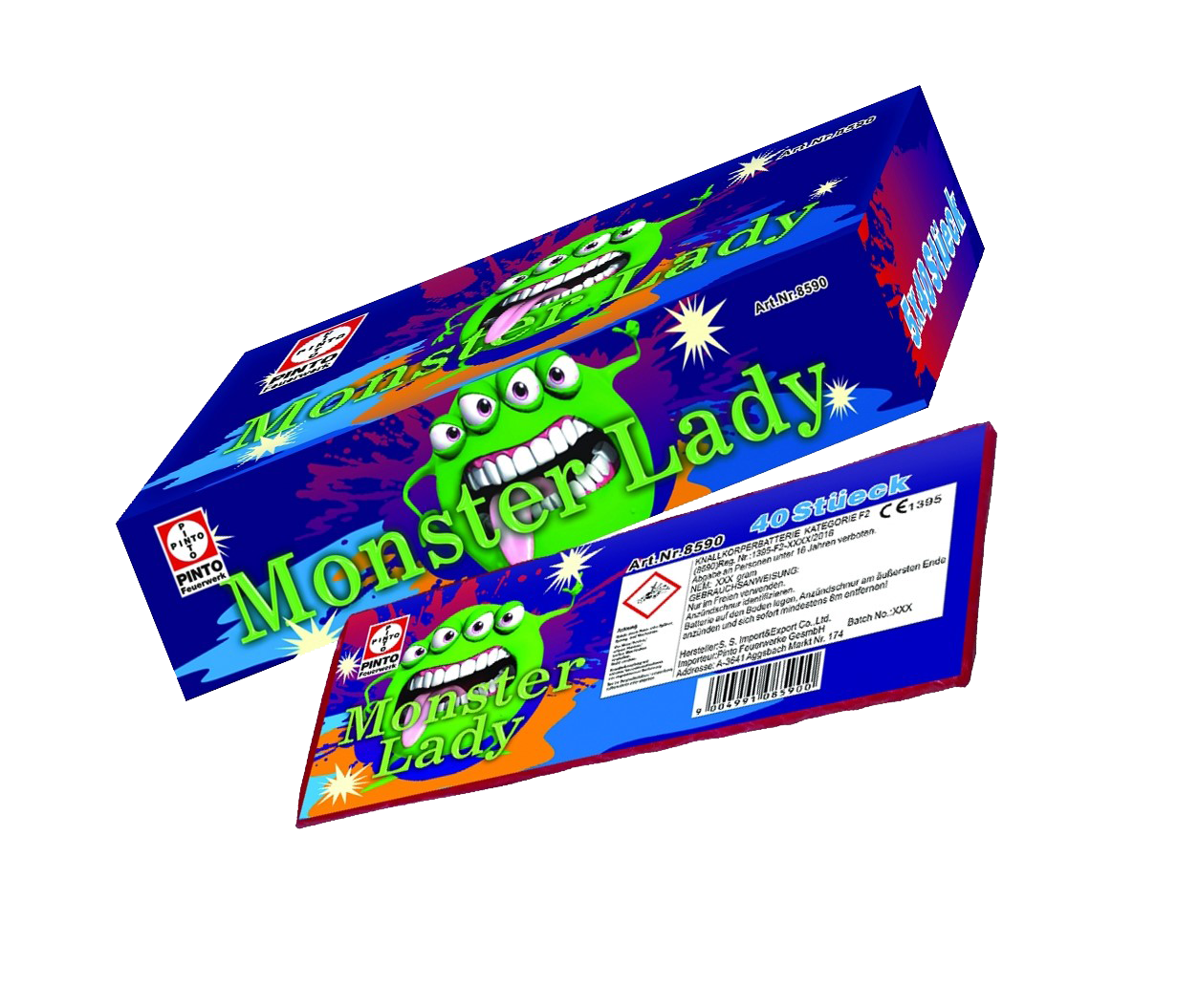 Pinto Monster Lady 40er (F2)