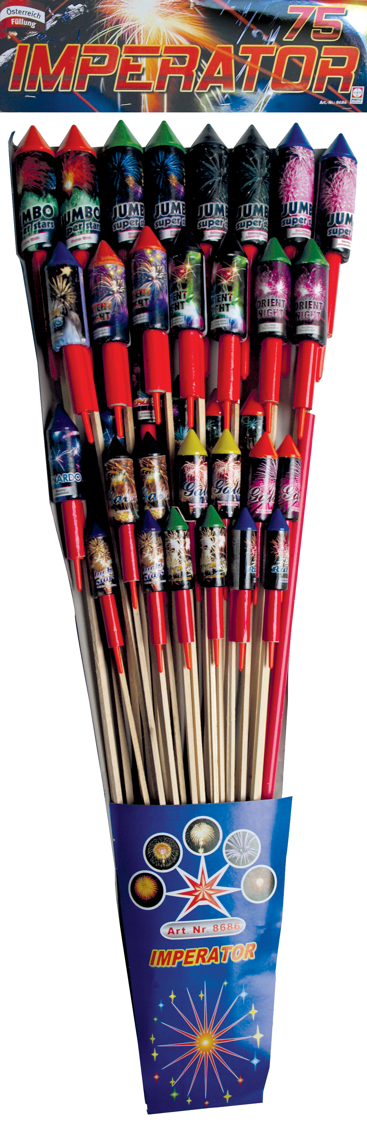 Pinto IMPERATOR Raketen (F2)