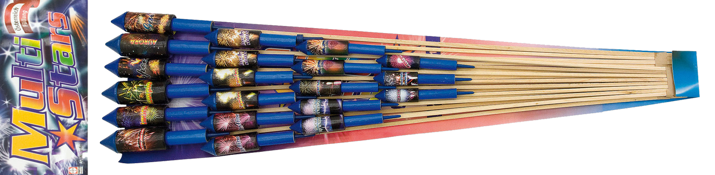 Pinto MULTI STAR Raketen (F2)