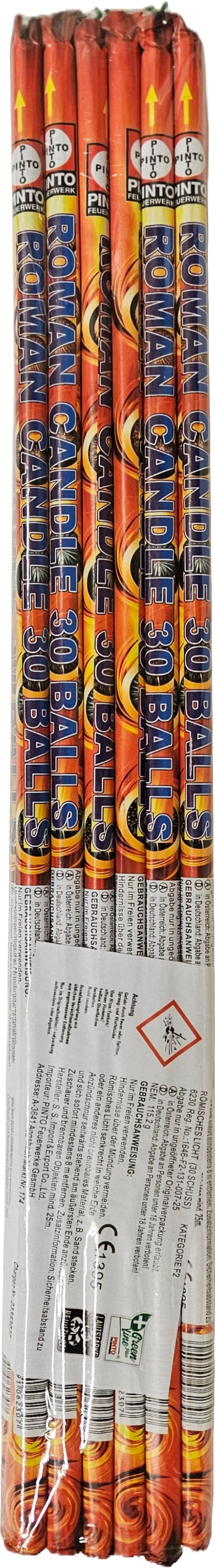 Pinto Römische Lichter 12er 30 Kugel (F2)