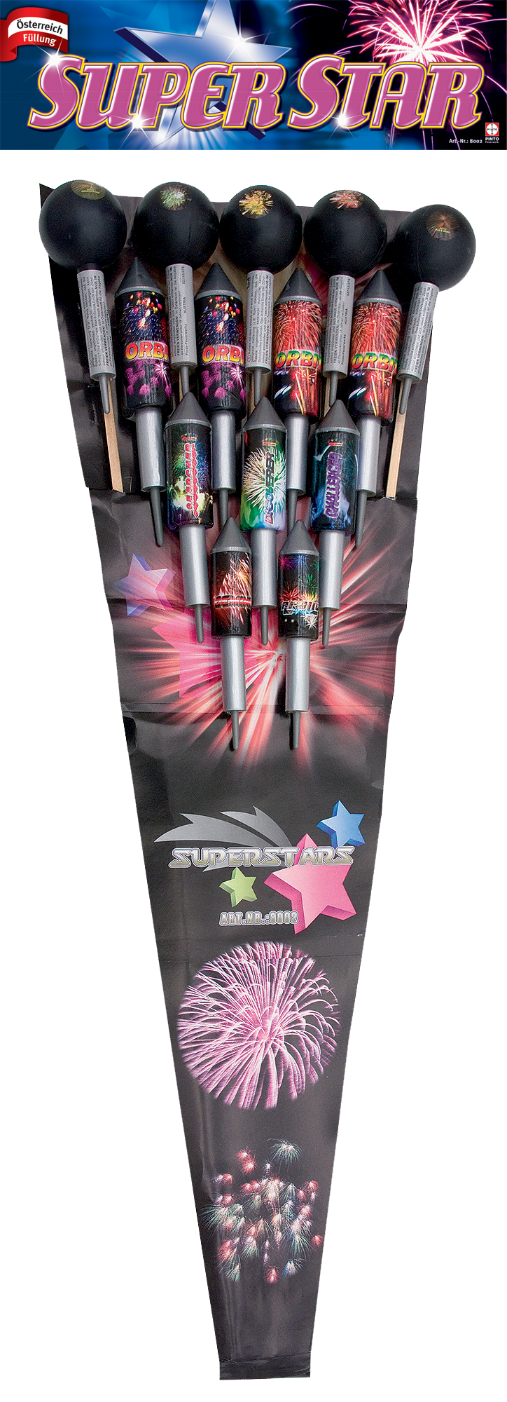 Pinto SUPER STAR Raketen (F2)