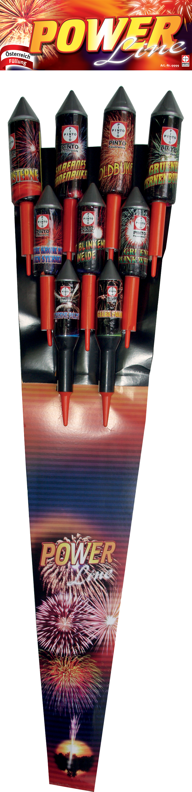 Pinto POWER LINE Raketen (F2)