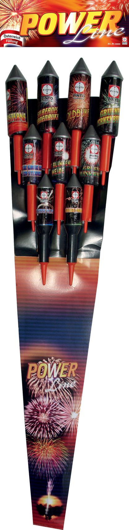 Pinto POWER LINE Raketen (F2)