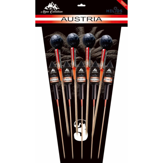 Raketenset „Austria three“