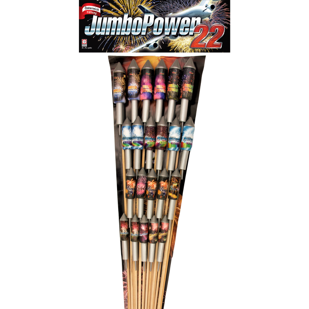 Pinto JUMBO POWER 22 Raketen (F2)