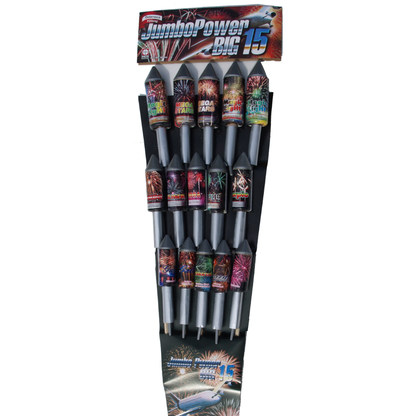 Pinto JUMBO POWER BIG 15 Raketen (F2)
