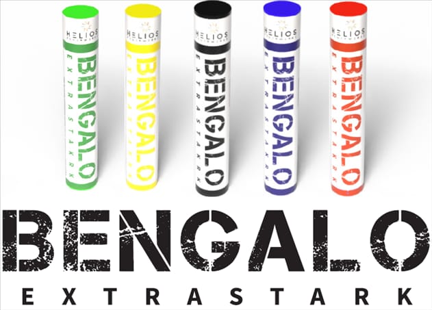 Helios Bengalfackel BENGALO mit Zündschnur (F1)