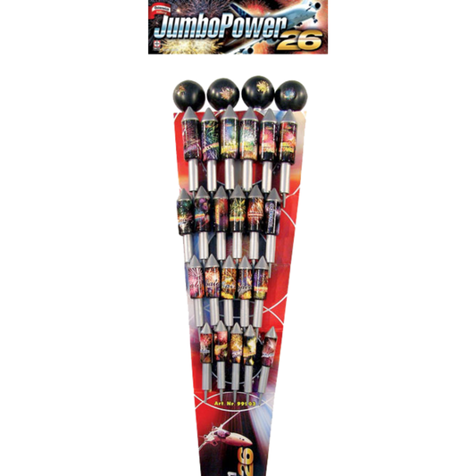 Pinto JUMBO POWER 26 Raketen (F2)